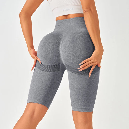 Seamless Tummy Control Yoga Shorts