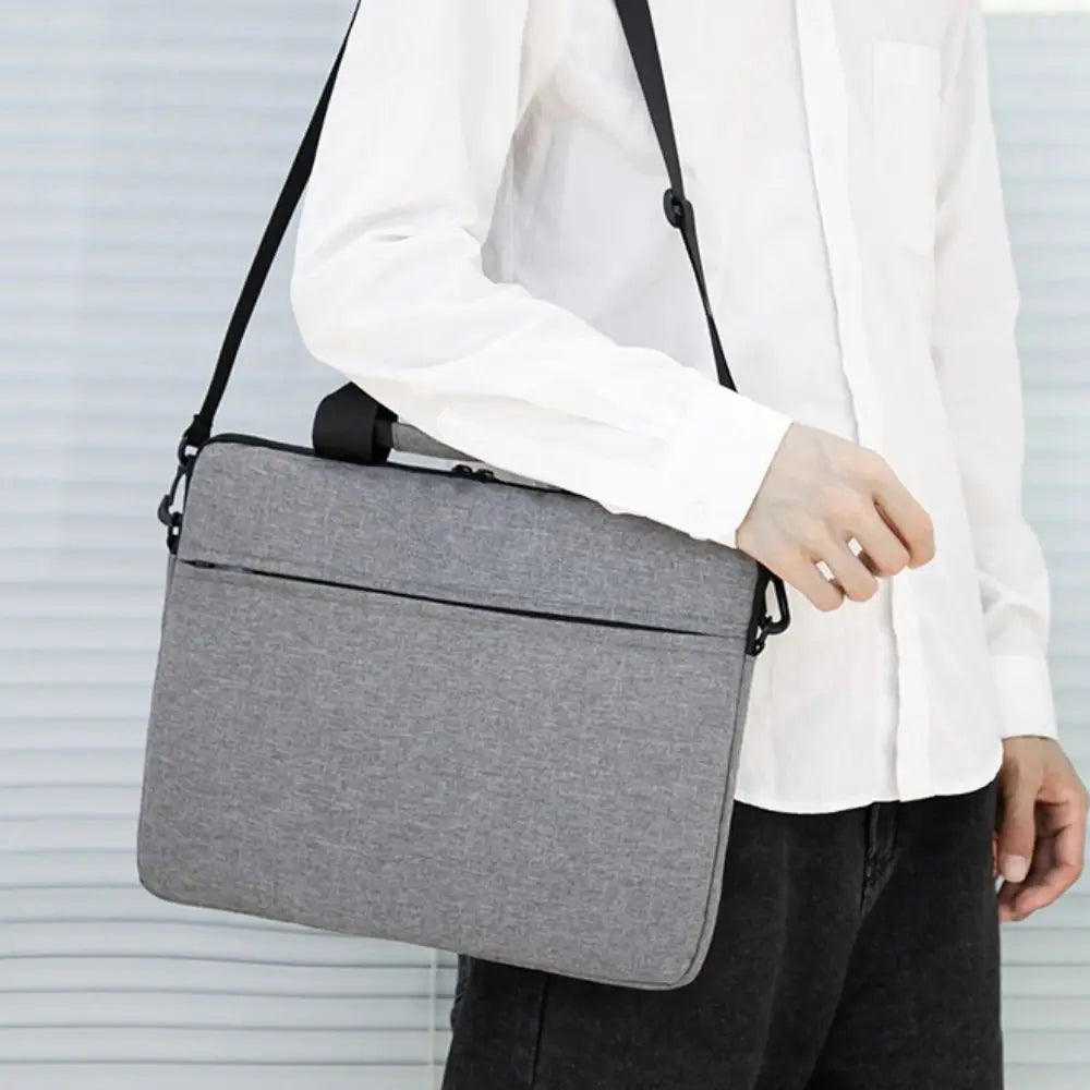 Universal Shockproof Laptop Sleeve Case Large Capacity Ultra Thin Shoulder Bag Business Fashion Laptop Handbag