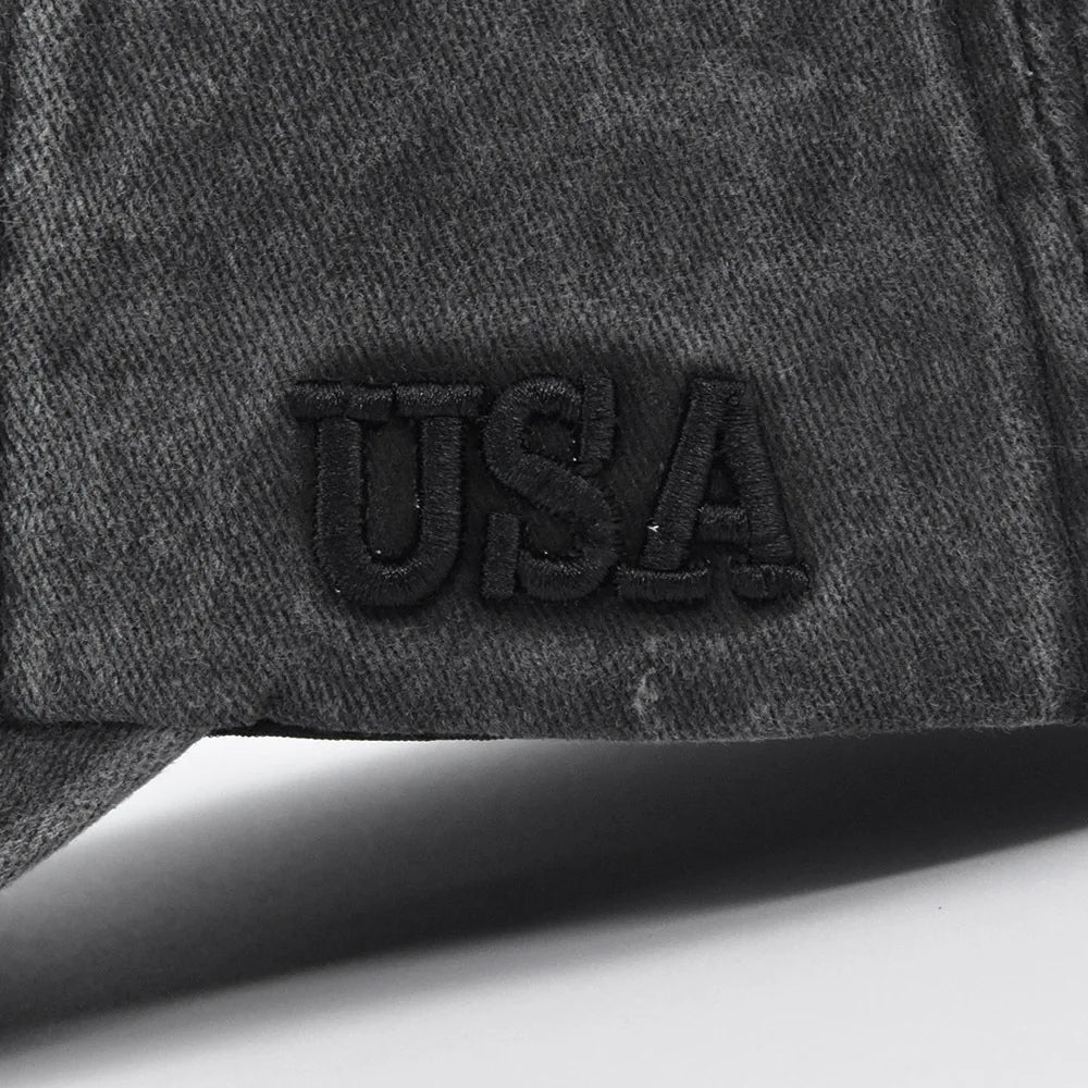 American Flag Unisex Baseball Hat for Men and Women USA Flag Mesh Snapback Flat Visor Cap BAZAARHUBO