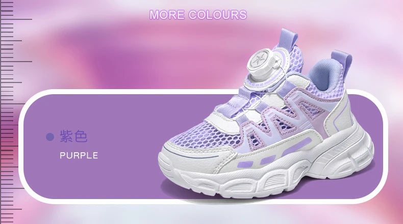 Children Casual Shoes for Girls Breathable Mesh Sneakers for Kids Summer Comfortable Outdoor Walking Shoes Fashion Sports Shoes