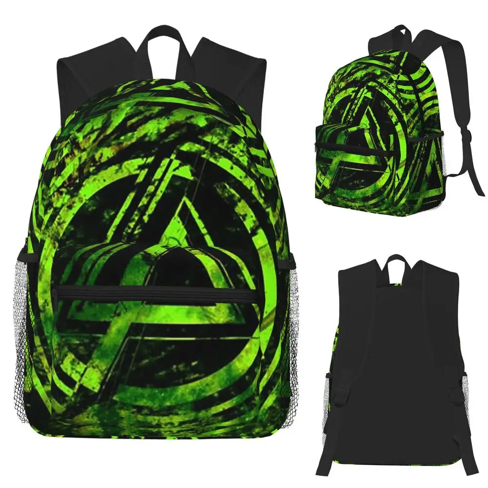 L-Linkin-S P-Park-S Band Student Backpack School Bag Hiking Travel Daypack for Boys Girls Fashion Bookbag Shoulder Bags