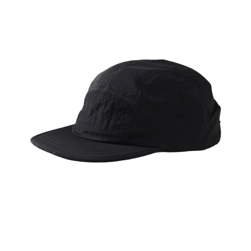 Water Resistant Quick Dry 5 Panel Baseball Hat Lightweight Breathable Sports Sun Caps For Men Women Drawstring Foldable Hats BAZAARHUBO