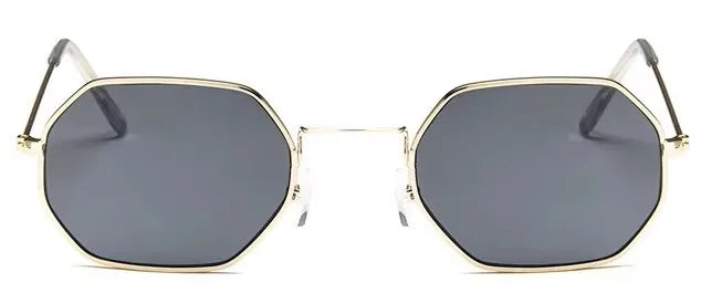 Clearance Metal Vintage Sunglasses Women  Men Luxury Brand Double Bridge Glasses Women Designer Eyewear Men Oculos De Sol BAZAARHUBO