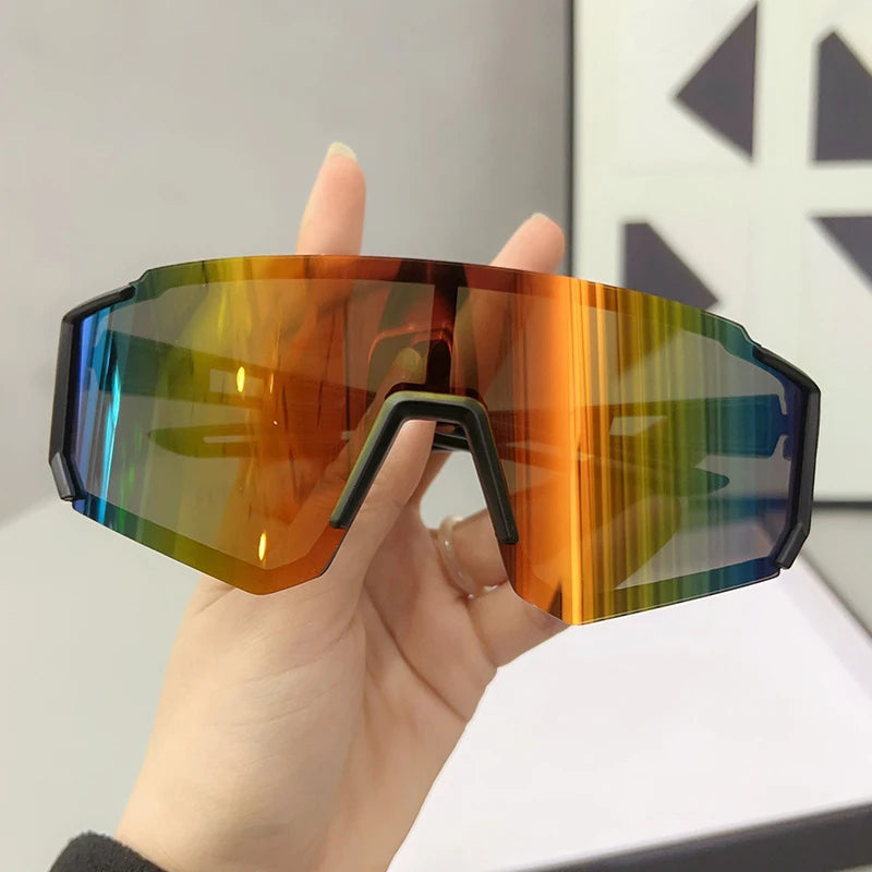 Unisex UV400 Cycling Shades for Men Bike Sunglasses MTB Glasses for Motorcycle Shade Outdoors Goggles BAZAARHUBO