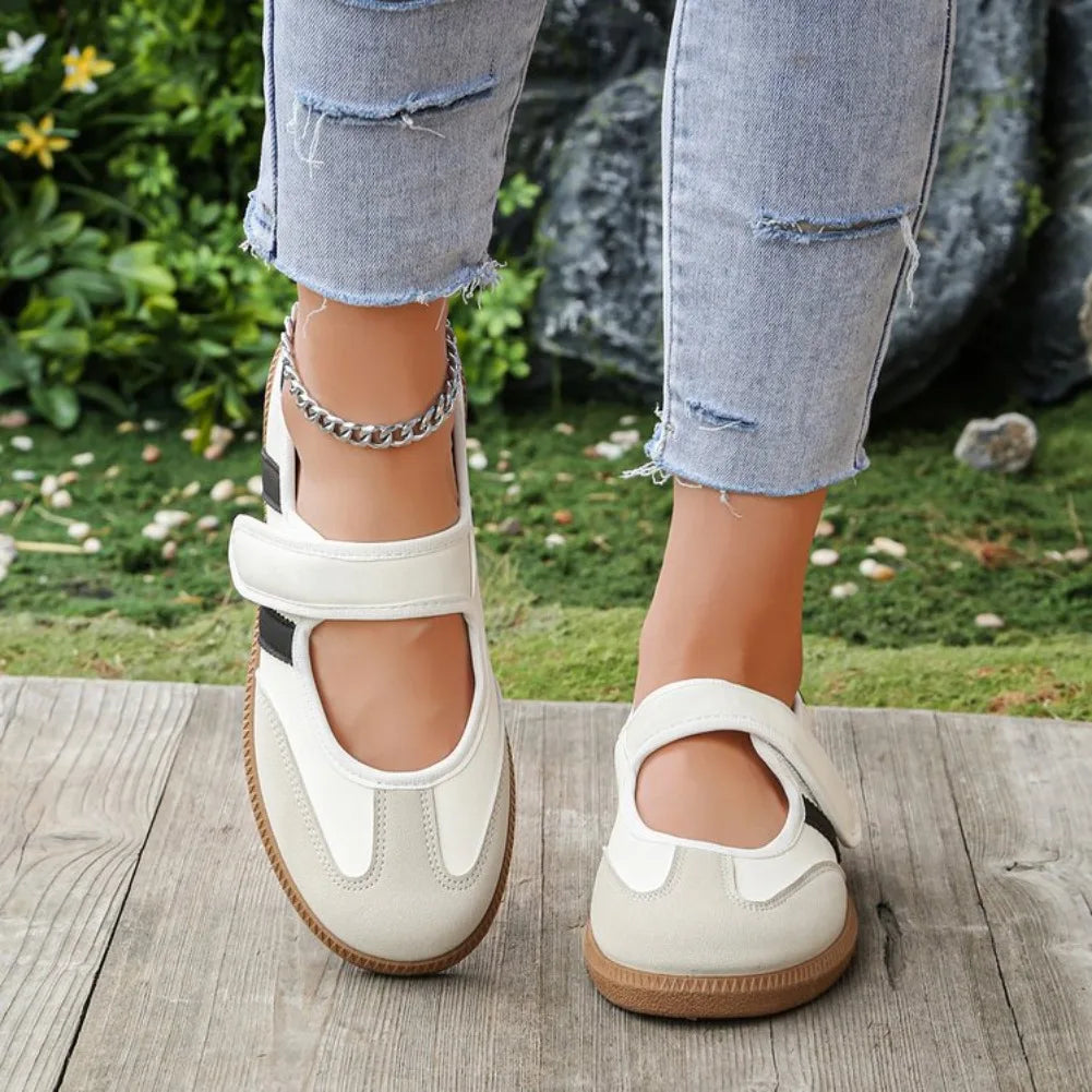 Women Sneakers 2026 New Fashion Solid Shallow Designer Shoes Spring Autumn Soft Soled Loafers Comfort Casual Female Sports Shoes