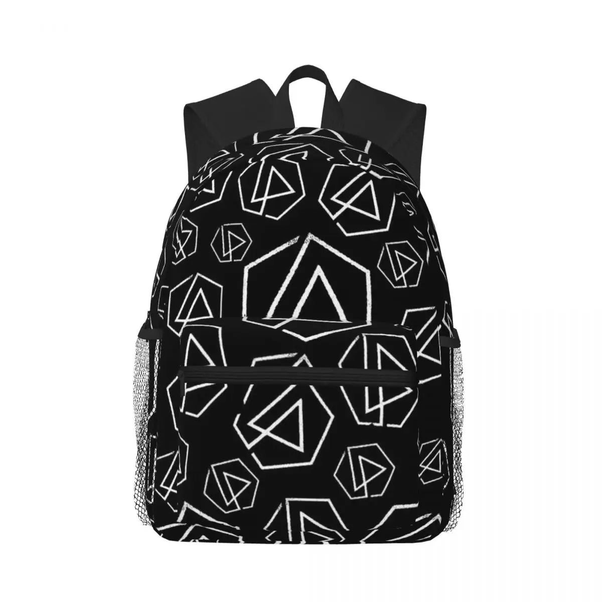 L-Linkin-S P-Park-S Band Student Backpack School Bag Hiking Travel Daypack for Boys Girls Fashion Bookbag Shoulder Bags