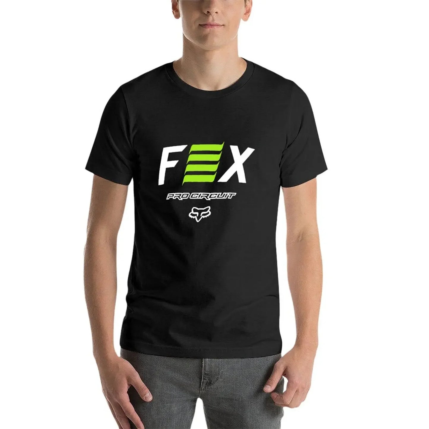 Fox-Clothing-Pro-Circuit-Short-Sleeve-Tech-Tee T-Shirt quick drying baggy shirts sublime anime shirts men