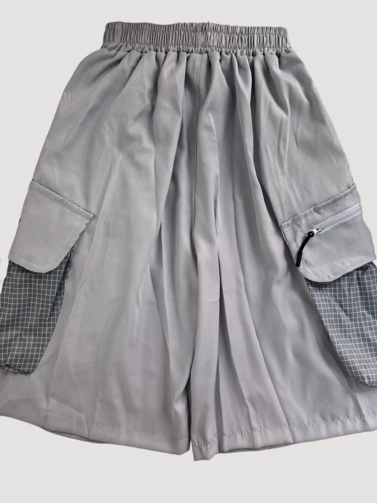 Kids Teenage Casual Baggy Shorts Quick Dry 5 Point Pants Summer Boys Sporty Shorts Pockets Trousers for Kids Clothing