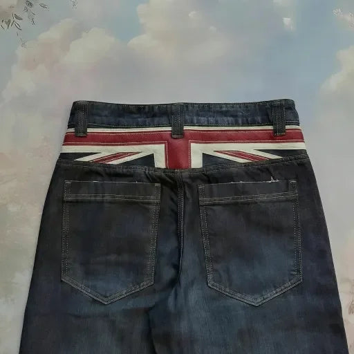 Men and Women High Waisted Washed Classic Style Baggy Denim Pants Commute Dressing Up Minimalism Straight Leg Jeans 2025