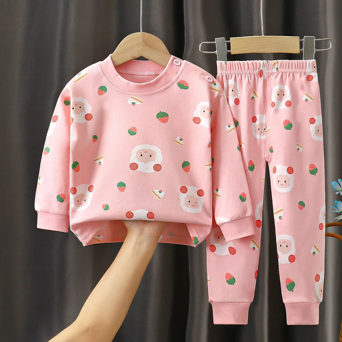 Baby All Cotton Warm, Girls' Autumn Clothes, Autumn Pants, Children's Clothing