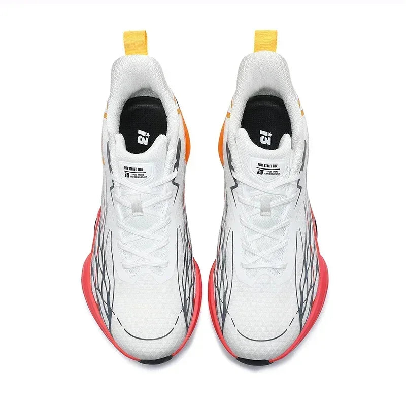 Men's Running Shoes Couple Trainer Race Sneakers Mesh Outdoor Breathable Jogging Cushioning Non-Slip Luxury shoes Off-road Shoes