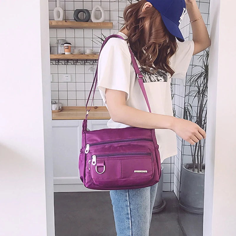 Women Bag Nylon Waterproof Messenger Bags For Lady Crossbody Shoulder Bag Casual High Quality Multifunctional Handbags