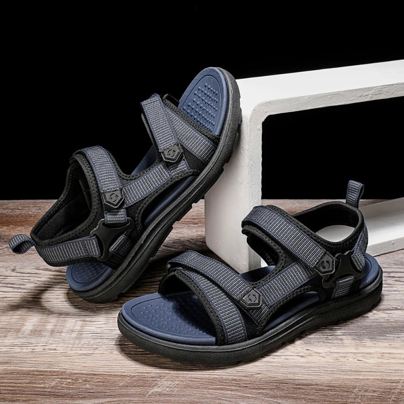 Men Summer Sandals for Men Leisure Beach Sandals Male Summer Shoes Lightweight Outdoor Casual Shoes