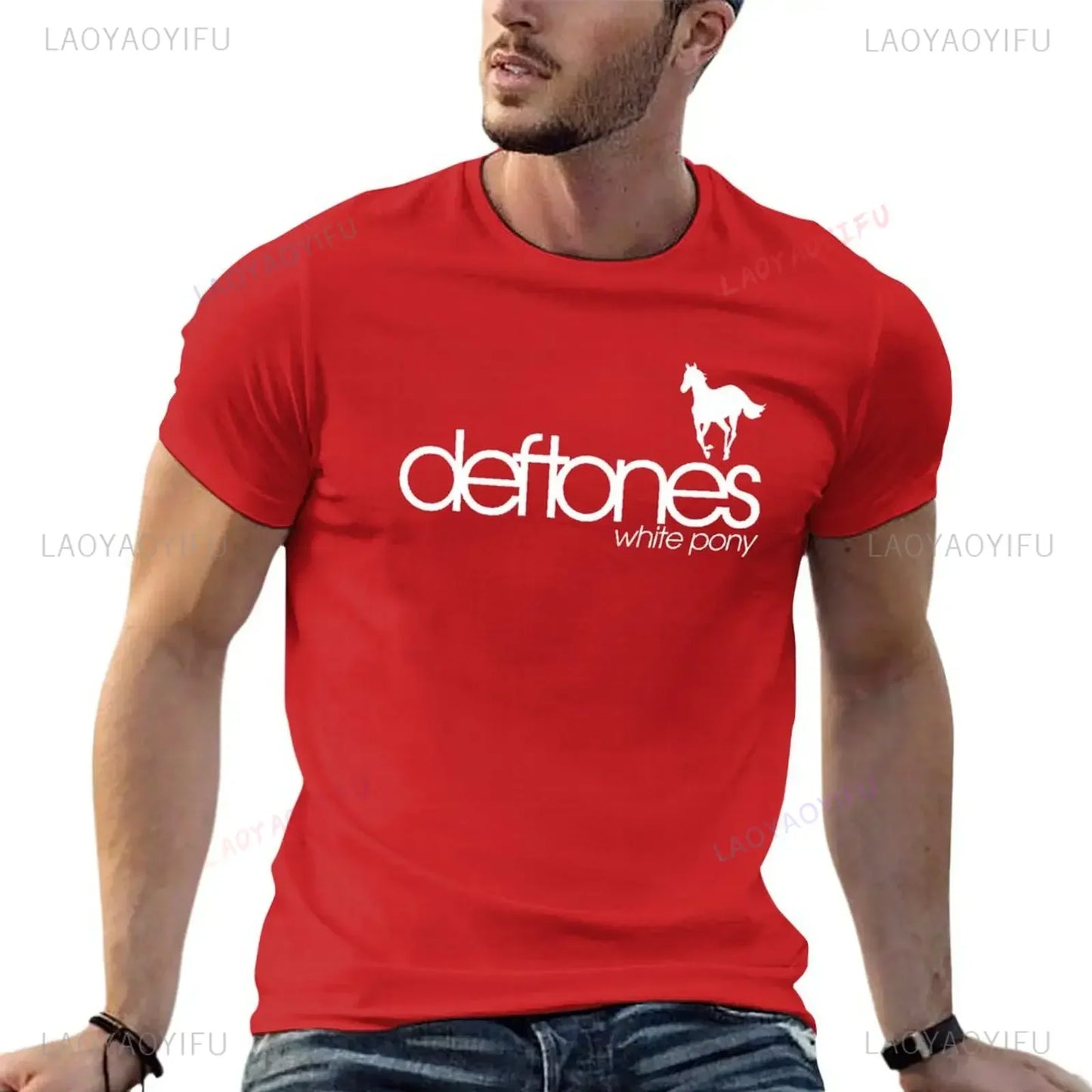 Deftones Band White Pony Adrenaline Grunge Graphic Unisex T-Shirt 90s Retro Alternative Metal Streetwear Concert Merch