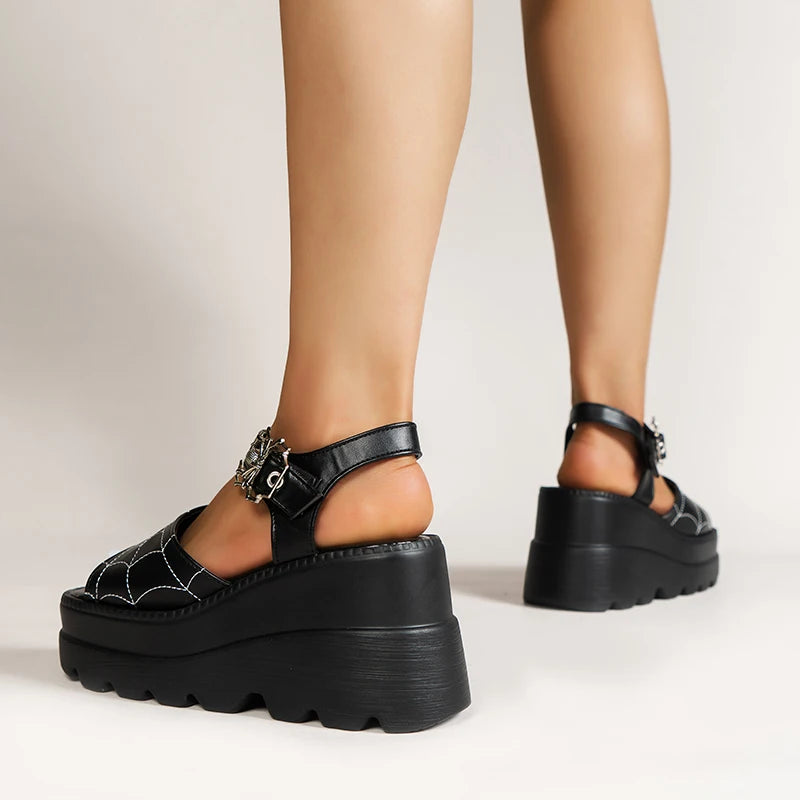 Summer Women Platform Wedges Sandals Casual Shoes 2023 New Trend High Heels Slippers Walking Shoes Pumps Dress Flip Flops Slides
