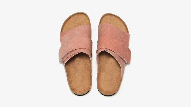 Wmen's Cork slippers casual breathable comfort sandals summer flip flops beach Muller outdoor fashion men‘s shoes