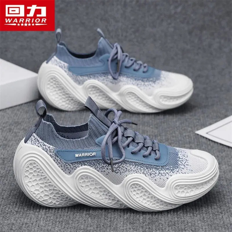 Warrior Original Brand Sports Shoes Summer Breathable Mesh Lightweight Running Shoes Wear-resistant Non-slip Casual Sneakers