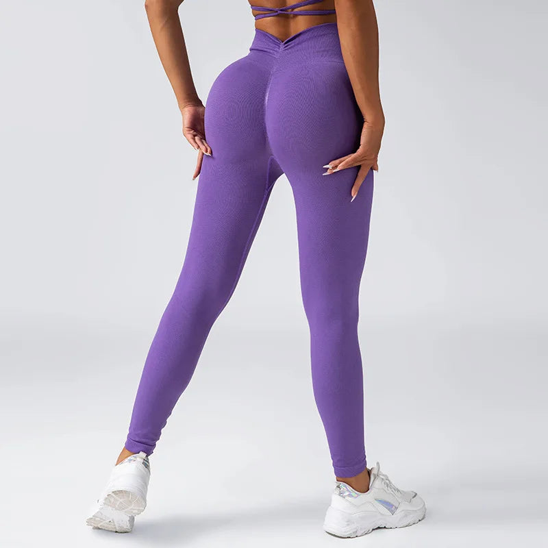 Women's Yoga Sets Seamless Sportswear 2-Piece Gym Yoga Clothes Sport Bra + Leggings Running Wear Skinny Sports Workout Sets Suit