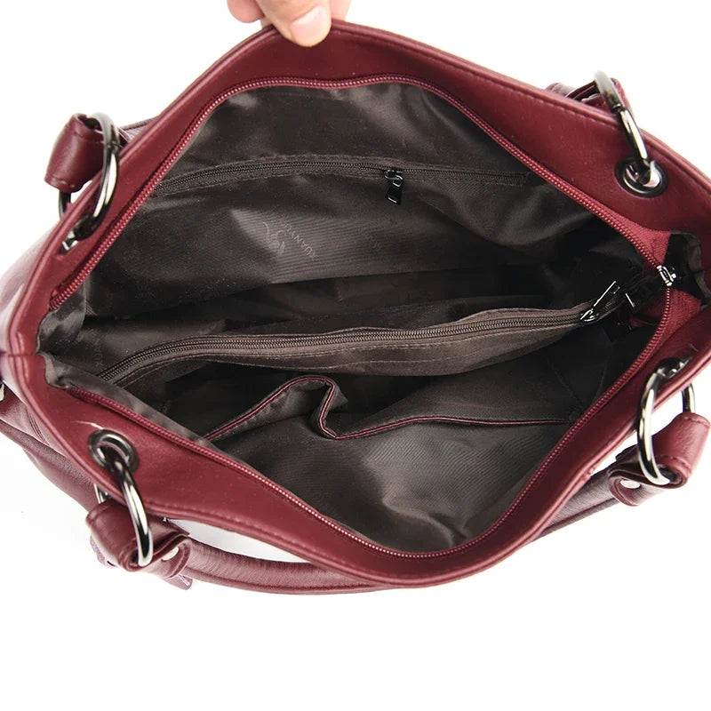 Luxury Handbags Women Bags Designer Large Capacity Crossbody Bags For Women 2025 New Shoulder Bag PU Leather Handbag Tote Bag