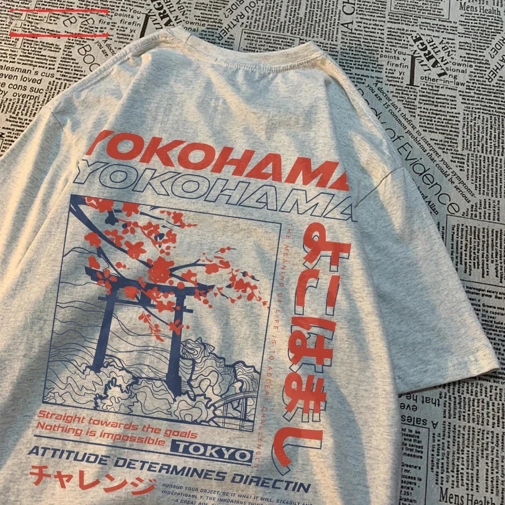 Summer Women T-Shirts Japanese Style Letter Printing Short Sleeve Breathable O-Neck Tops Casual Female Clothes