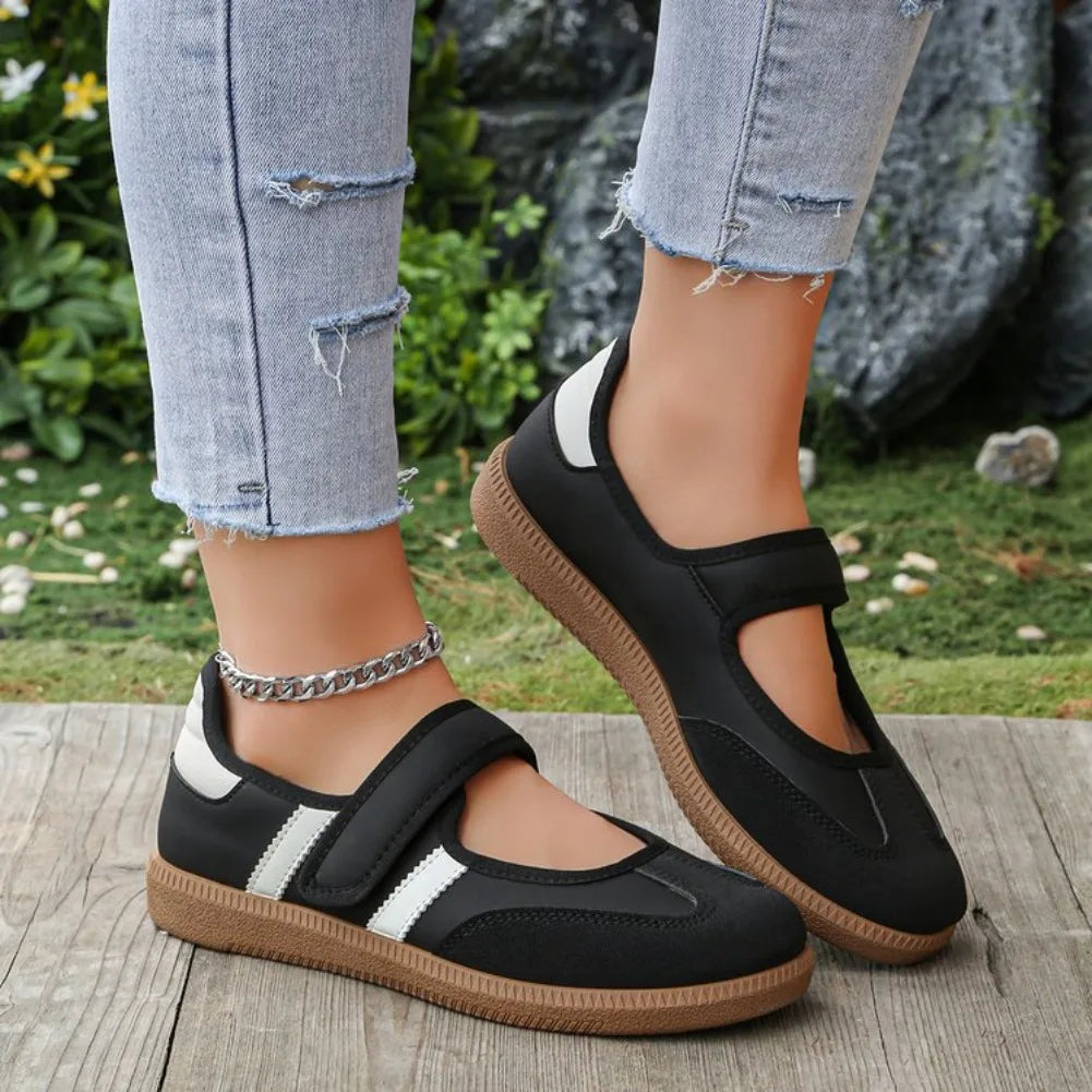 Women Sneakers 2026 New Fashion Solid Shallow Designer Shoes Spring Autumn Soft Soled Loafers Comfort Casual Female Sports Shoes