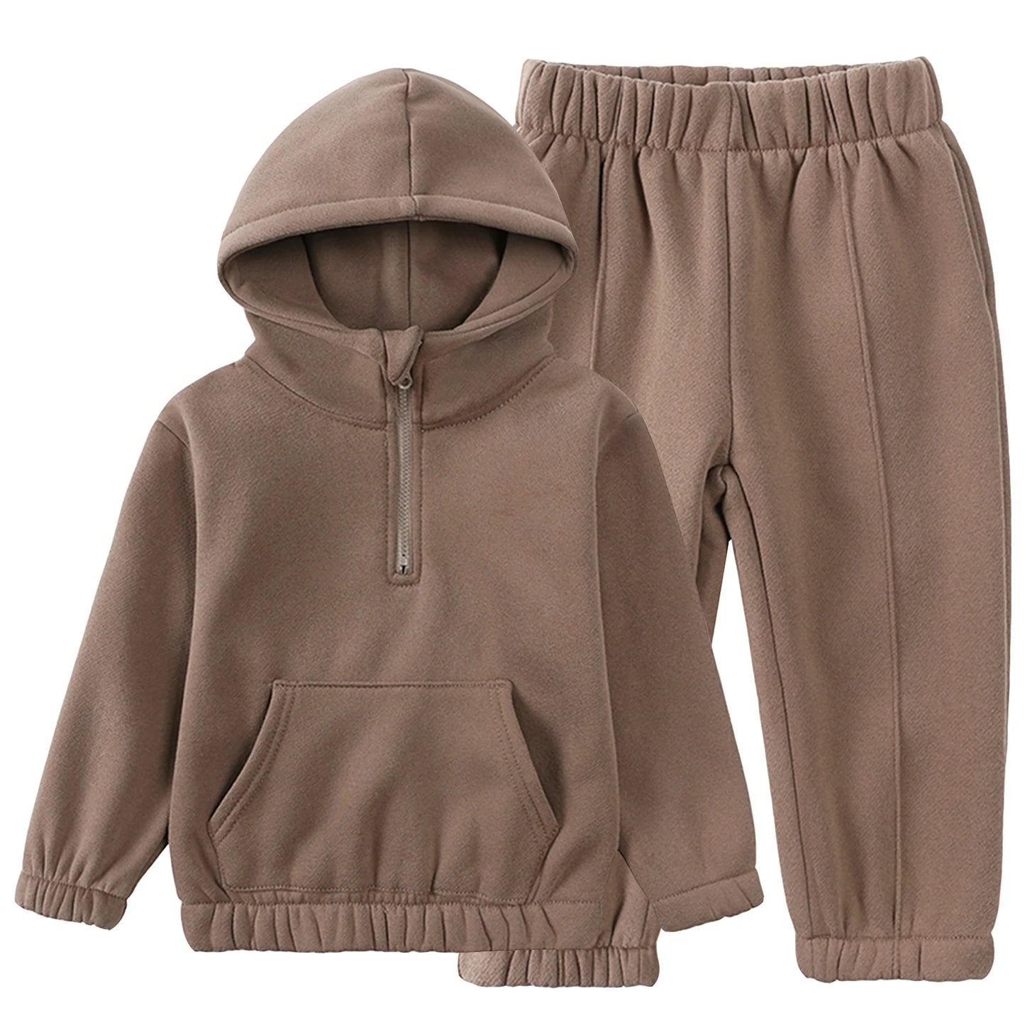 Toddlers Tracksuit,Boys Girls Jog Suits,Fleece Warm Kids Sweater Shirt+Sweater Pants,Children's Casual Sportswear,Teen Jumpsuits