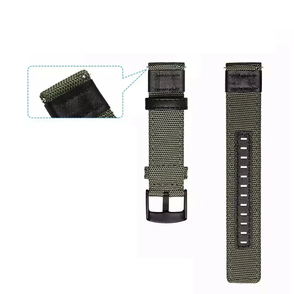 Nylon Leather Strap for For NORTH EDGE APACHE-46 Watchband Belt Replacement Accessorie