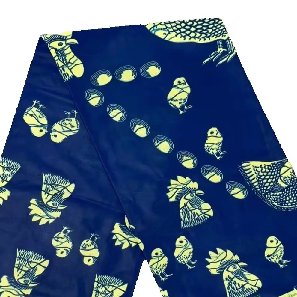 African wax fabric Good Quality Material Sewing Supplies Flower Fabric  DIY Clothing Accessories Men Women Clothes