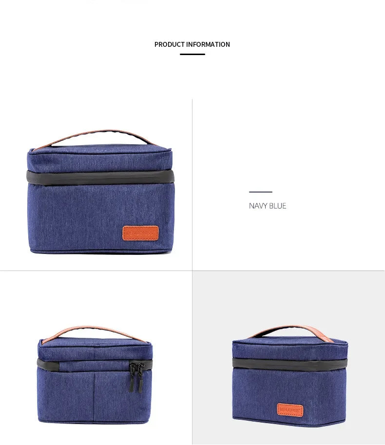 Lunch Bag Small Cooler Bag Protable Fridge Oxford Food Refrigerator Bag EVA Insulated Picnic Bags Isothermal Cooler Ice Box Bags