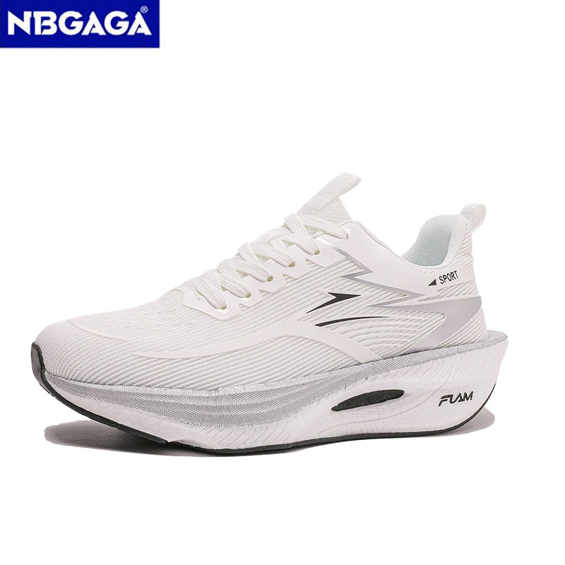 Men's Running Shoes Breathable Lightweight Non-slip Marathon Sneakers Outdoor Comfortable Athletic Walking Casual Trainers
