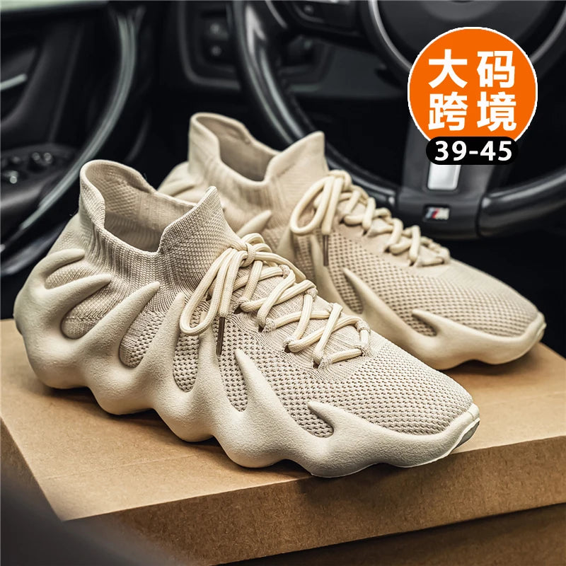 Men Sports Running Jogging Shoes Summer Casual Sneakers Outdoor Breathable Mesh For Women Light Shock-absorption Black Tennis