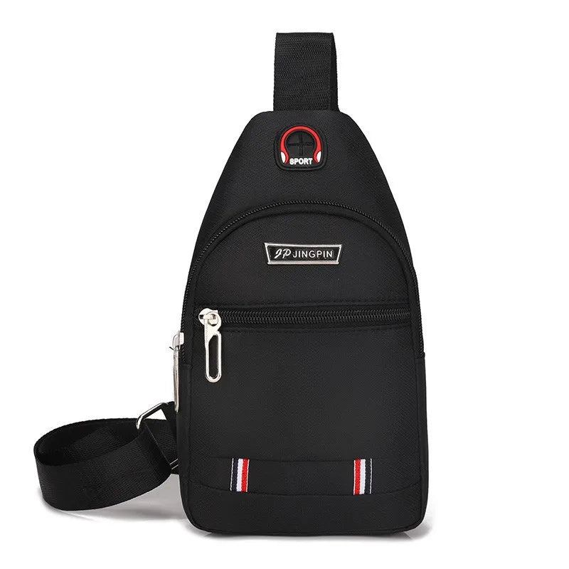 Oxford Men Chest Bag Crossbody Single Shoulder Travel Handbag Fashion Chest Bags New Style Big Capacity Chest Men Bag