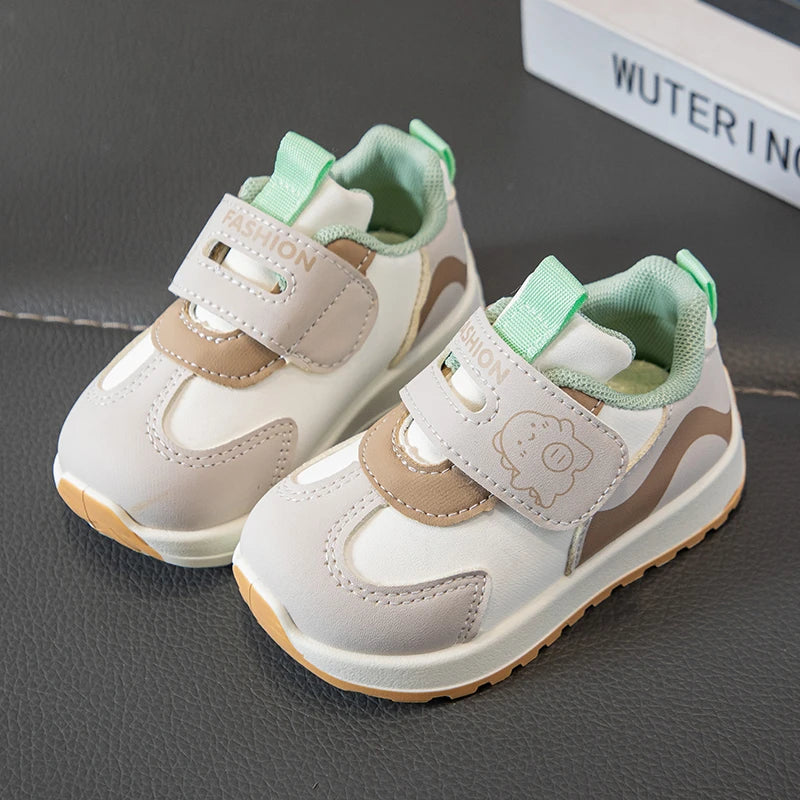 Kids New Fashion Cartoon Casual Shoes 2026 Breathable Non Slip Lightweight Comfortable Design Sneakers Girls Boys Outdoor Shoes