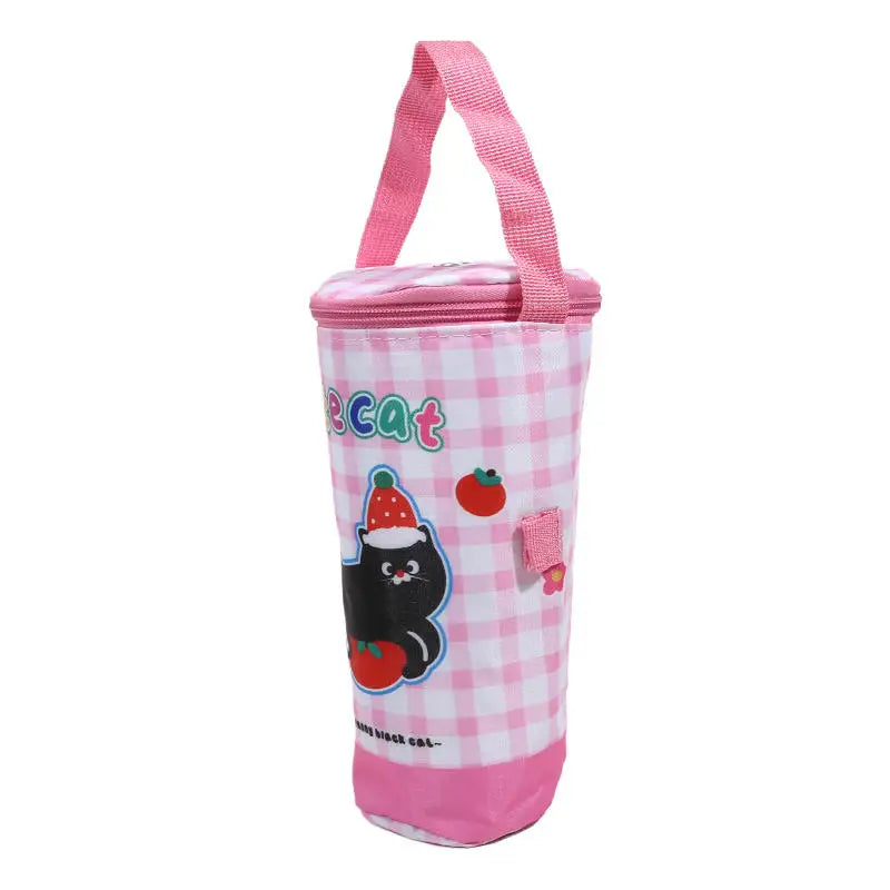 Portable Milk Tea Tote Bag Heat Preservation Bag Carrying Insulated Cup Cover Umbrella Bag Handbag Camping Drinkware Accessories