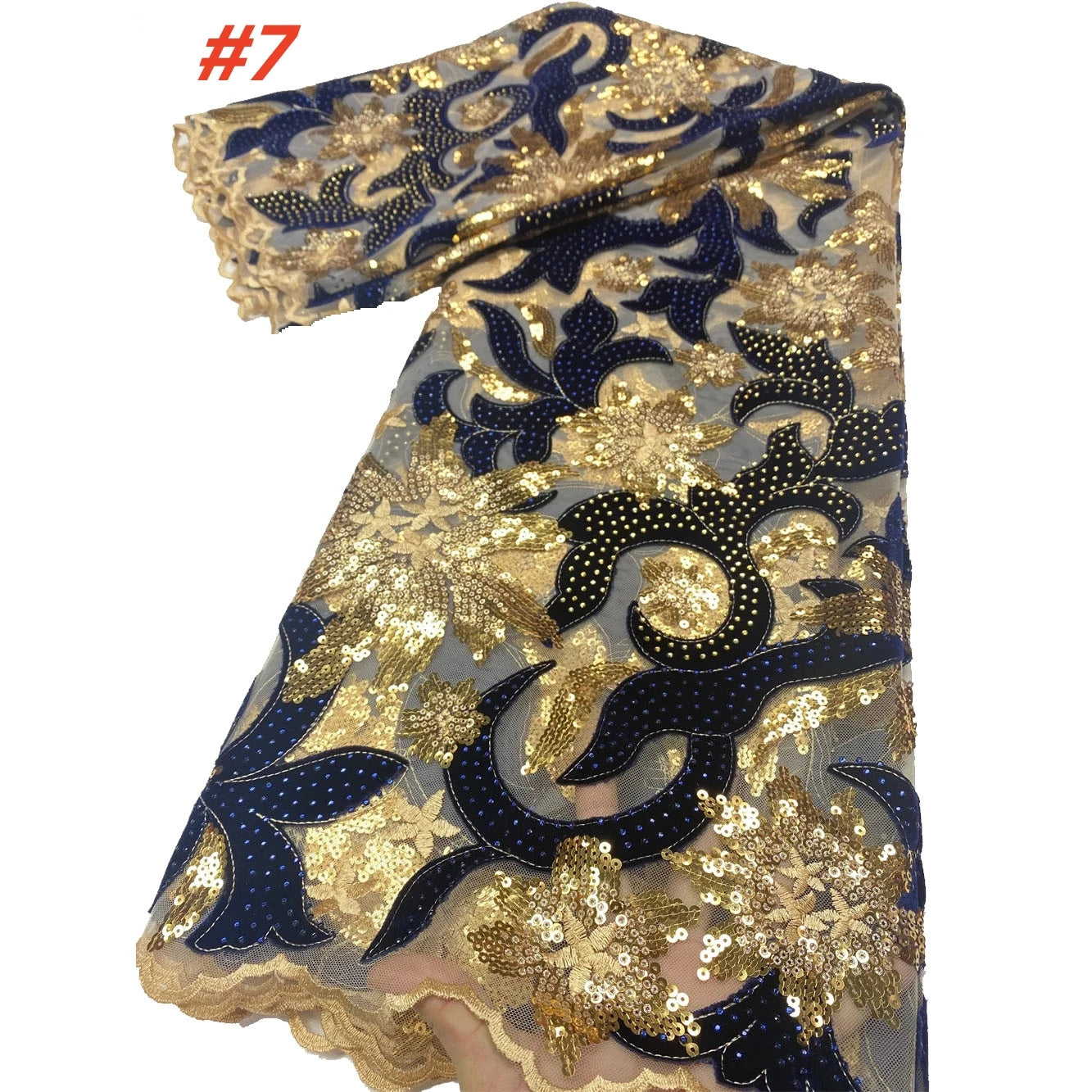 Fashion African Velvet Lace Fabrics 2025 High Quality Women Party Women Embroidery Nigerian French Lace Materials For Wedding