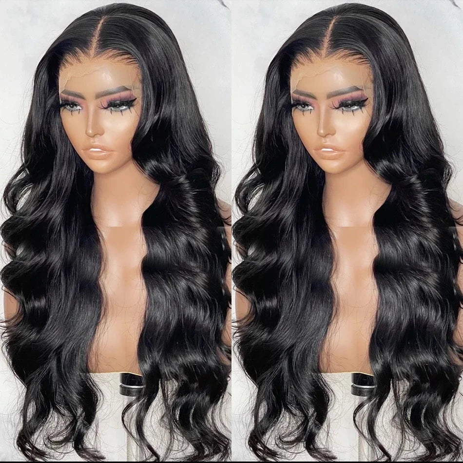 Body Wave Human Hair wigs 13x6/4 Transparent Lace Front Wigs HD Lace Frontal Wigs Body Wave 30 inches 4x4 Human Hair Lace Wigs