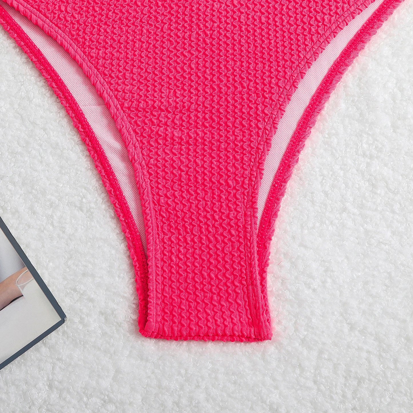 2026 Bikinis Sexy Bandeau Swimsuit Women Solid Swimwear Female Bathers Bathing Swimming Swim Suit Beachwear