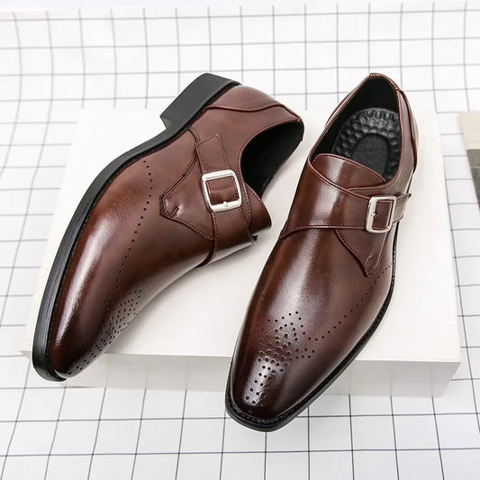 Designer Men's Shoes Classic Business Office Dress Shoe High Quality Casual Leather Shoes for Men Luxury Wedding Shoes Loafers