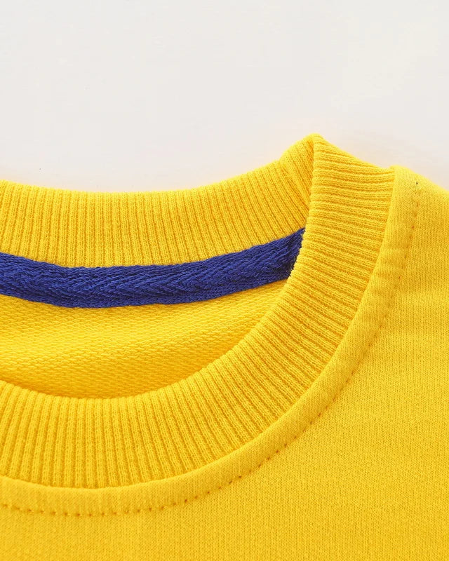 Little maven 2025 Baby Boys Sweatshirt Spring and Autumn Cotton Casual Clothes Fashion Tops for Kids Animal Crocodile Clothes
