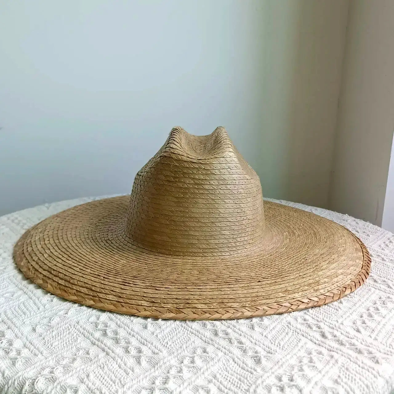 Raffia straw hat women's bohemian straw hat women's vacation sun hat beach summer vacation jazz hat Panama sun hat BAZAARHUBO