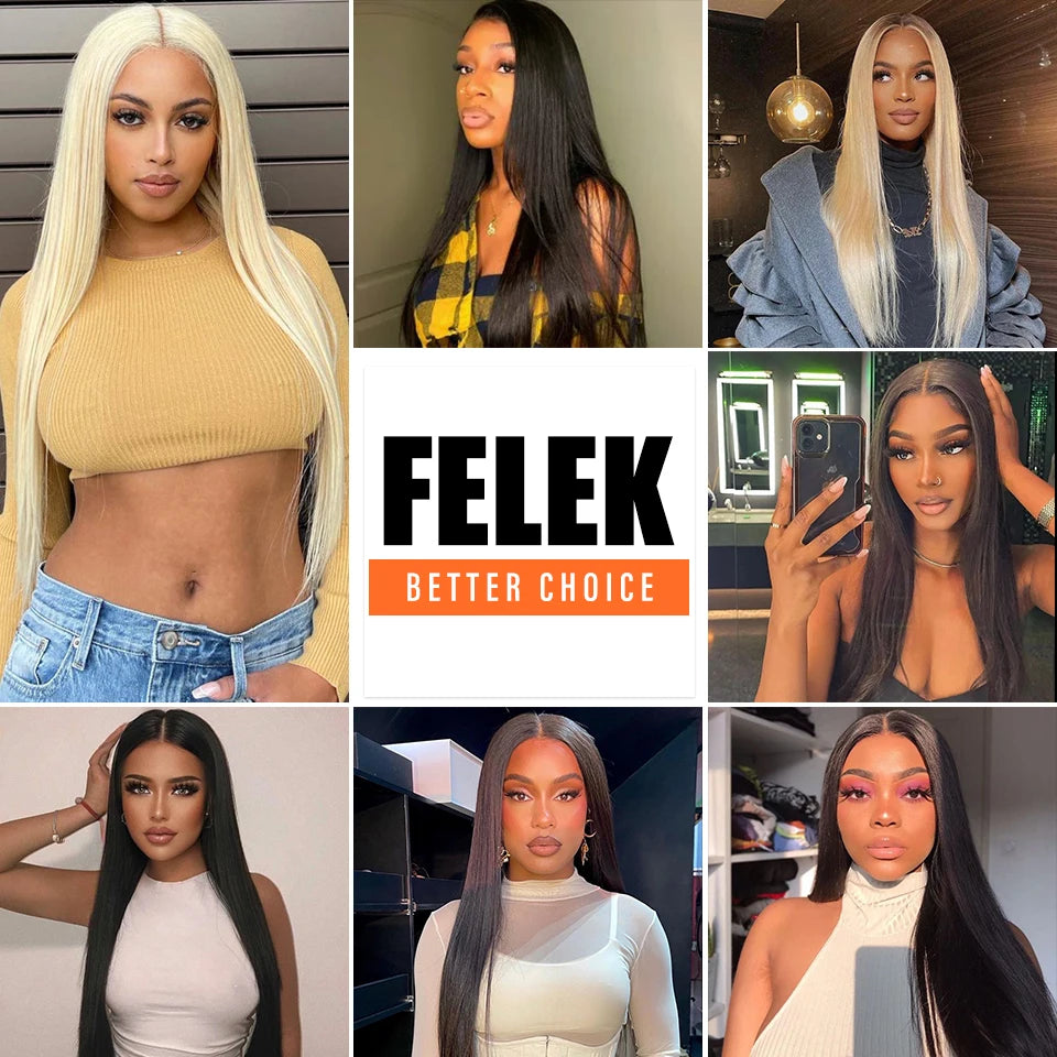 1Pc Straight Hair Bundles Synthetic Natural Hair Weaving 613 Blonde Bundles Hair Extensions Ombre Brown Red Weave Long Fake Hair