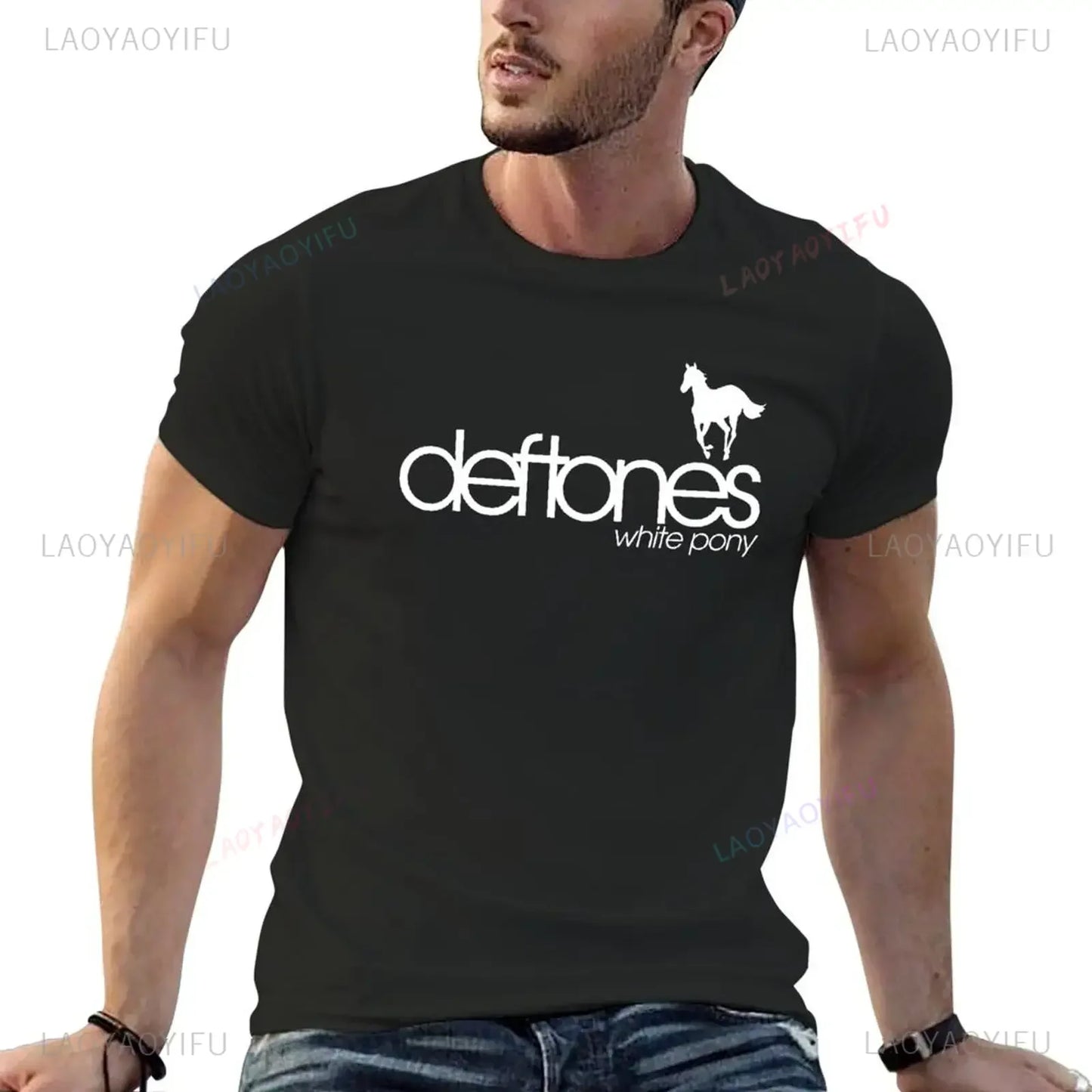 Deftones Band White Pony Adrenaline Grunge Graphic Unisex T-Shirt 90s Retro Alternative Metal Streetwear Concert Merch