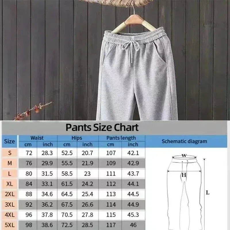 Men's casual trousers and sportswear, super comfortable and loose fit, casual and can be paired with any item  streetwear