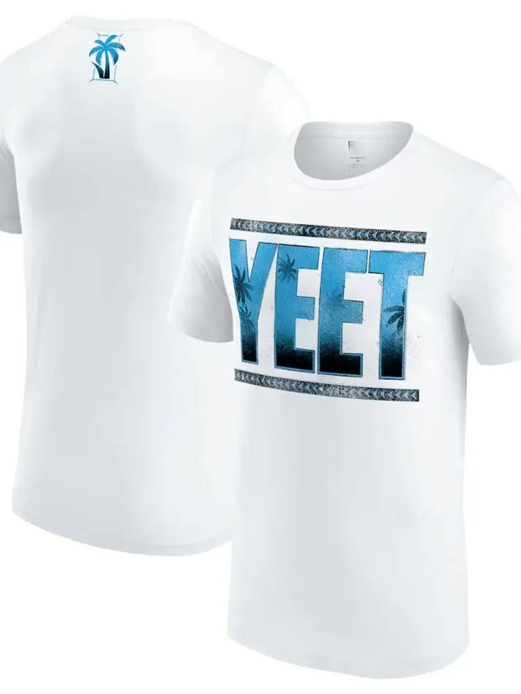 Jey Uso Yeet Wrestling Sports T-Shirt Men Hot Sale New Summer Women Short Sleeve Tops Shirts Children
