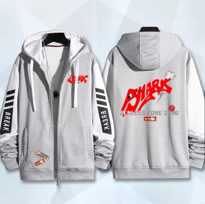 Anime Zenless Zone Zero Zip Up Women/Men Hoodie Sweatshirt ZZZ ZZZERO Ellen Joe Cosplay Zipper Hooded Jacket Outwear BAZAARHUBO