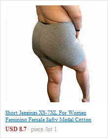 Leggings XS-7XL Summer Legings Women 3/4 Short Legging Pants Thin Women Large Size Stretch Grey Black White Pink 6XL 5XL 4XL 3XL