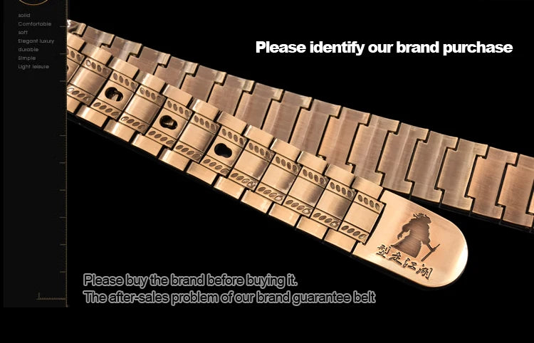 Men's belt Stainless steel Belt Retro Dragon metal Belt Gold Color Charm Belt Hip Hop Punk Strap self-defense luxury Belt male BAZAARHUBO