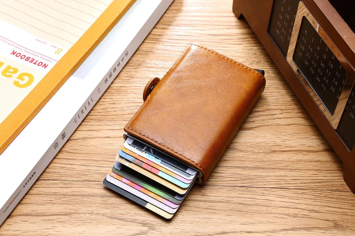 Rfid Men Card Wallets Free Name Engraving Carbon Fiber Slim Mini Wallet 14 Card Holders Small Money Bag Male Purses