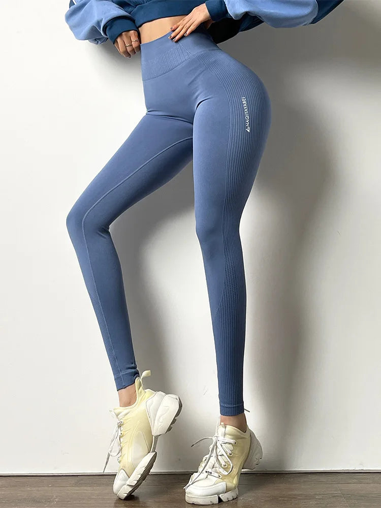 Push Up Seamless Leggings For Fitness High Waist Workout Tights Sport Woman Booty Scrunch Tights Yoga Pants