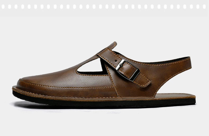 Summer Men'S Sandals Comfortable Lightweight Fashionable Sandals Outdoor Casual Slippers Oil Resistant Waterproof Home Sandals